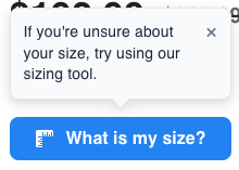 Size Button CTA